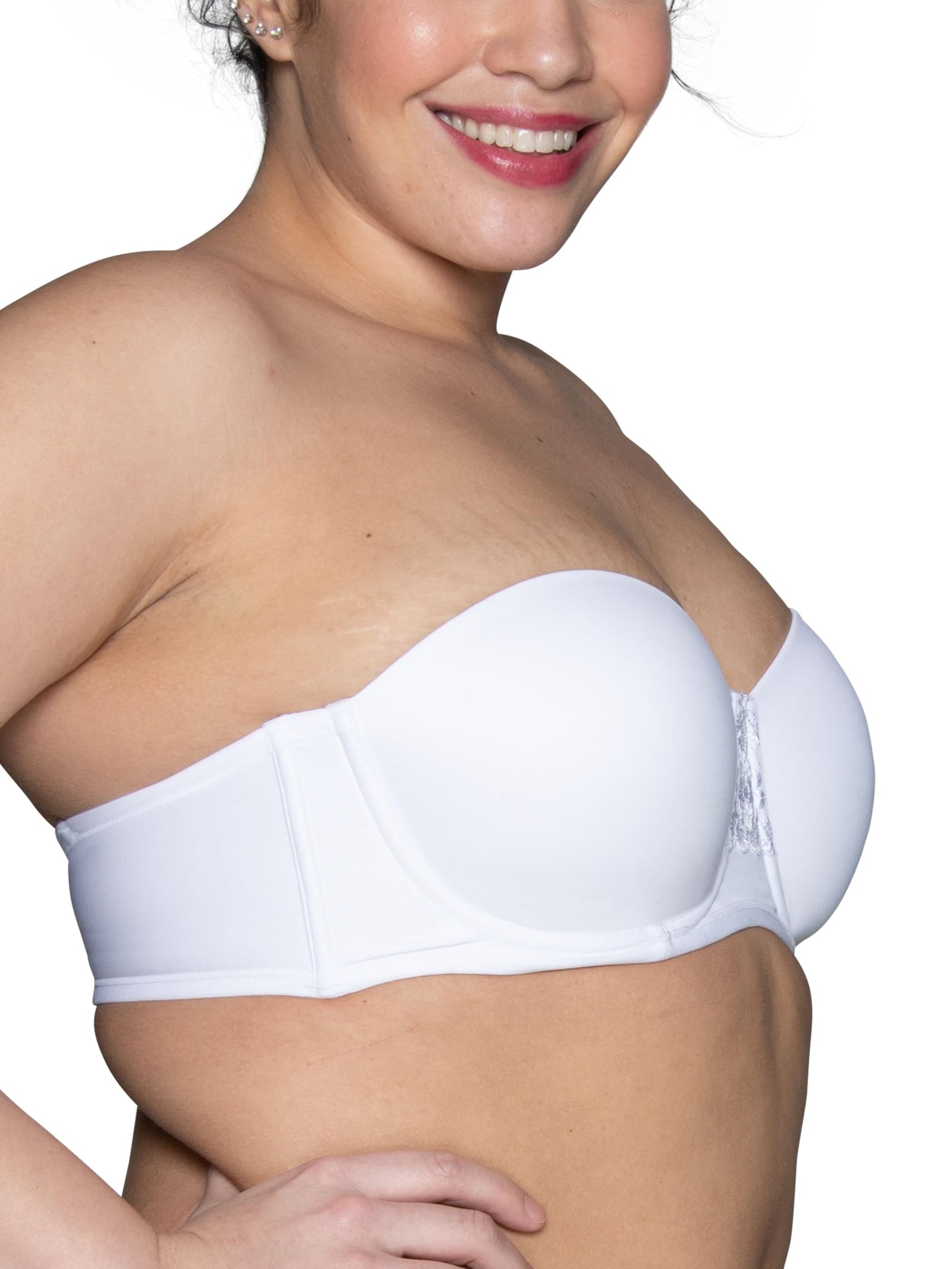 صدرية نسائية من Vanity Fair - باللون الأبيض النجمي