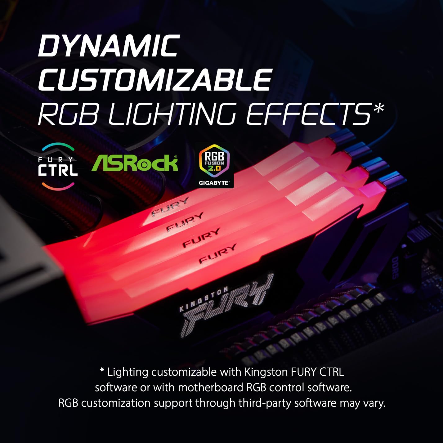 ذاكرة كينغستون فيوري رينيغيد بلاك آر جي بي DDR5 بسعة 16 جيجابايت وسرعة 6000MT/s وتوقيت CL32 (الموديل KF560C32RSA-16). تم تصميمها خصيصًا لعشاق الألعاب والأنظمة عالية الأداء، لتوفر سرعة فائقة تبلغ 6000 ميجاهرتز وزمن استجابة منخفض