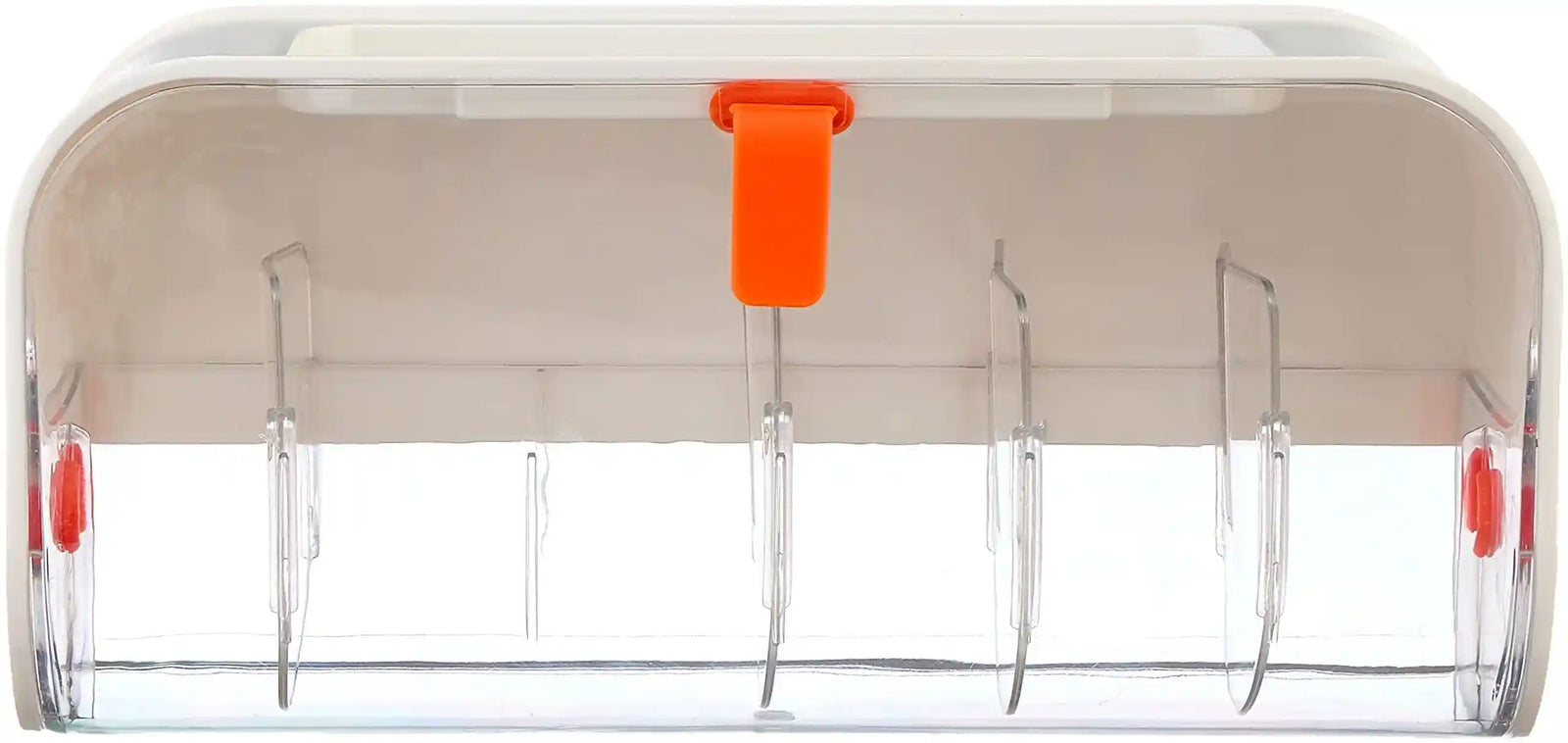 Acrylic Wall-Mounted Underwear Organizer Box - Clear White - Safqqa Egypt