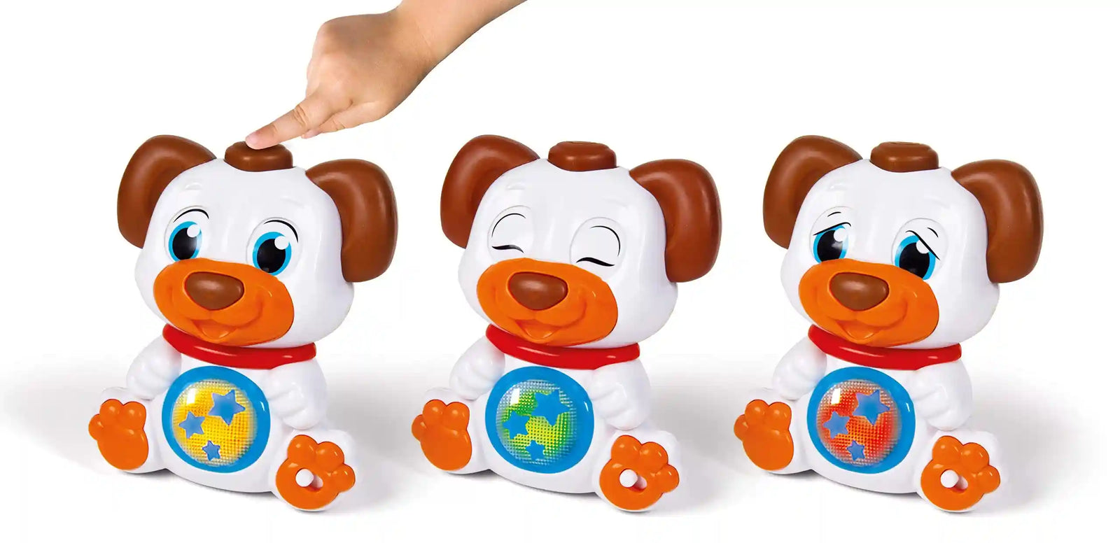 Clementoni 17239 baby clementoni-17239 wau wau the emotion dog, multi-colour - Safqqa Egypt