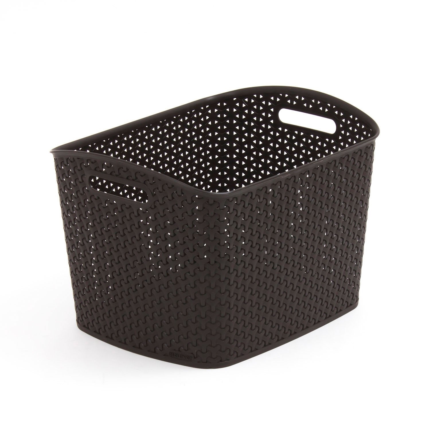 سلة ماي ستايل اميلي من كيرفر، راتان، بني داكن، 35 × 25 × 10 سم