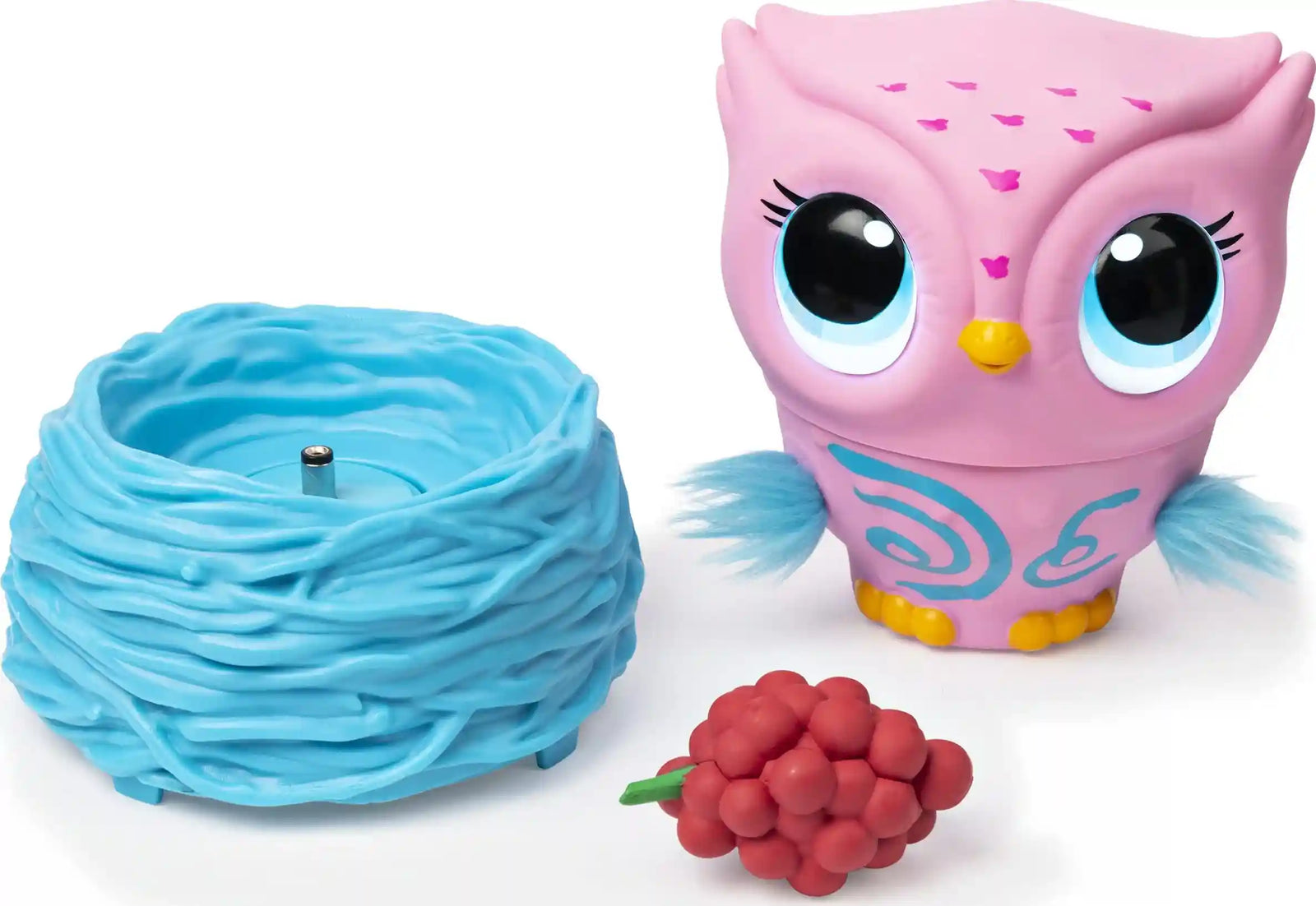 Owleez Flying Owl Toy - Pink Cranberry - Safqqa Egypt