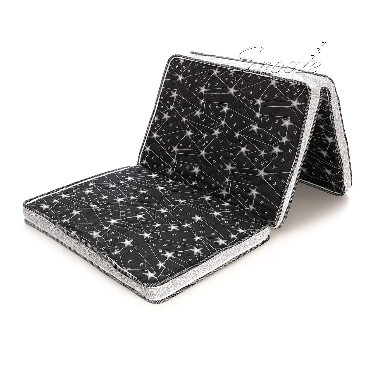Snooze, Bed to go (foldable) mattress, 195 * 100 cm, stars design - Safqqa Egypt