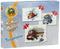 Fluffy bear vehicles shaped puzzle - 3 in 1 - Safqqa Egypt