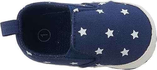 Mix and Max Boys' Low-Top Slip-On Shoes with Pull Tab and Elastic Inserts - Safqqa Egypt