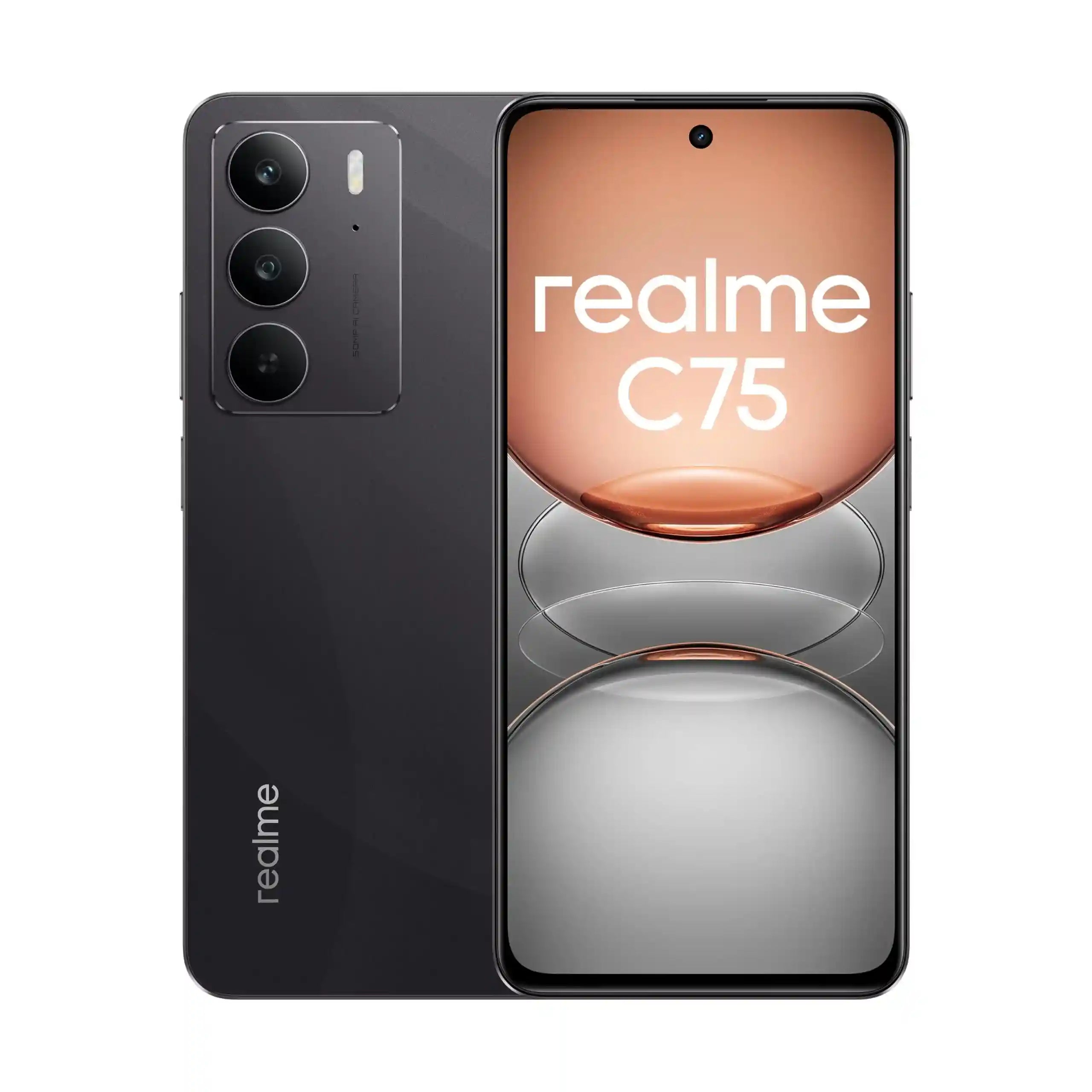 realme C75 Smartphone – Dual SIM, 8GB RAM + 256GB Storage, 6000mAh Battery, 6.72" FHD+ Display, 50MP Dual Camera, 4G LTE ✅ Zero Tax | ✅ Official Warranty Included - Safqqa Egypt