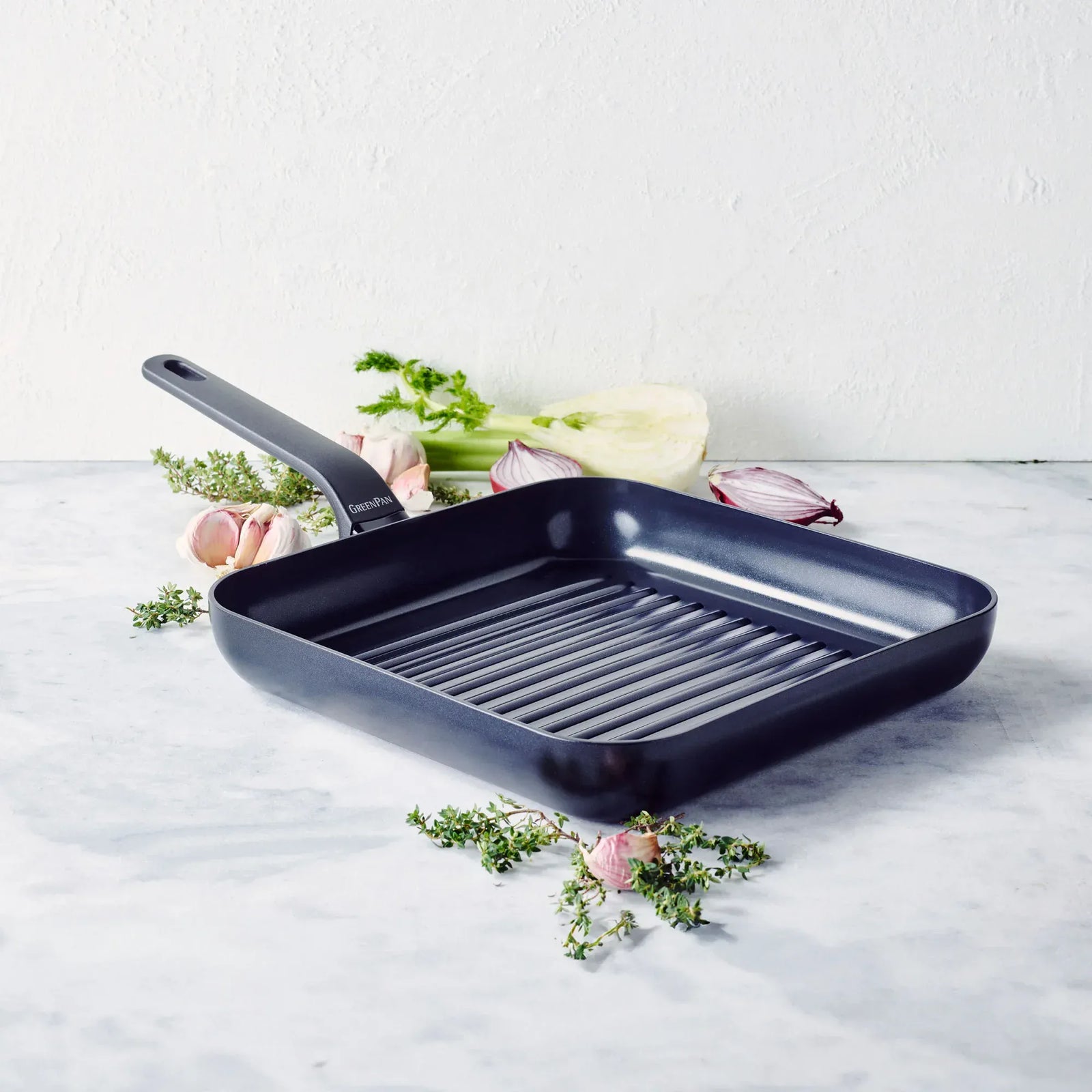 GreenPan Essence 28.6cm grill pan - Safqqa Egypt