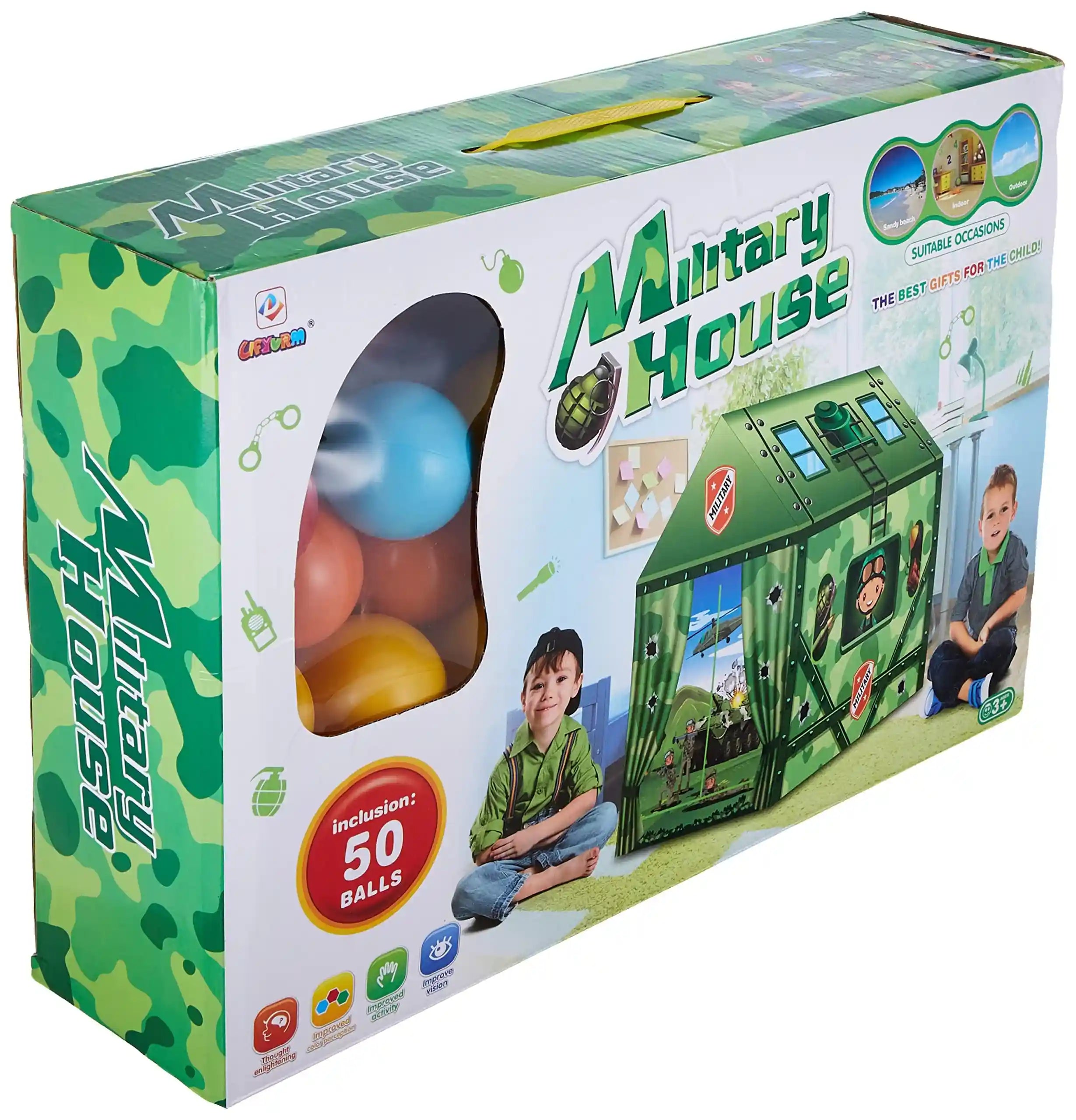 military house inclusion 50 ball ( sandy beach-indoor and outdoor) - Safqqa Egypt