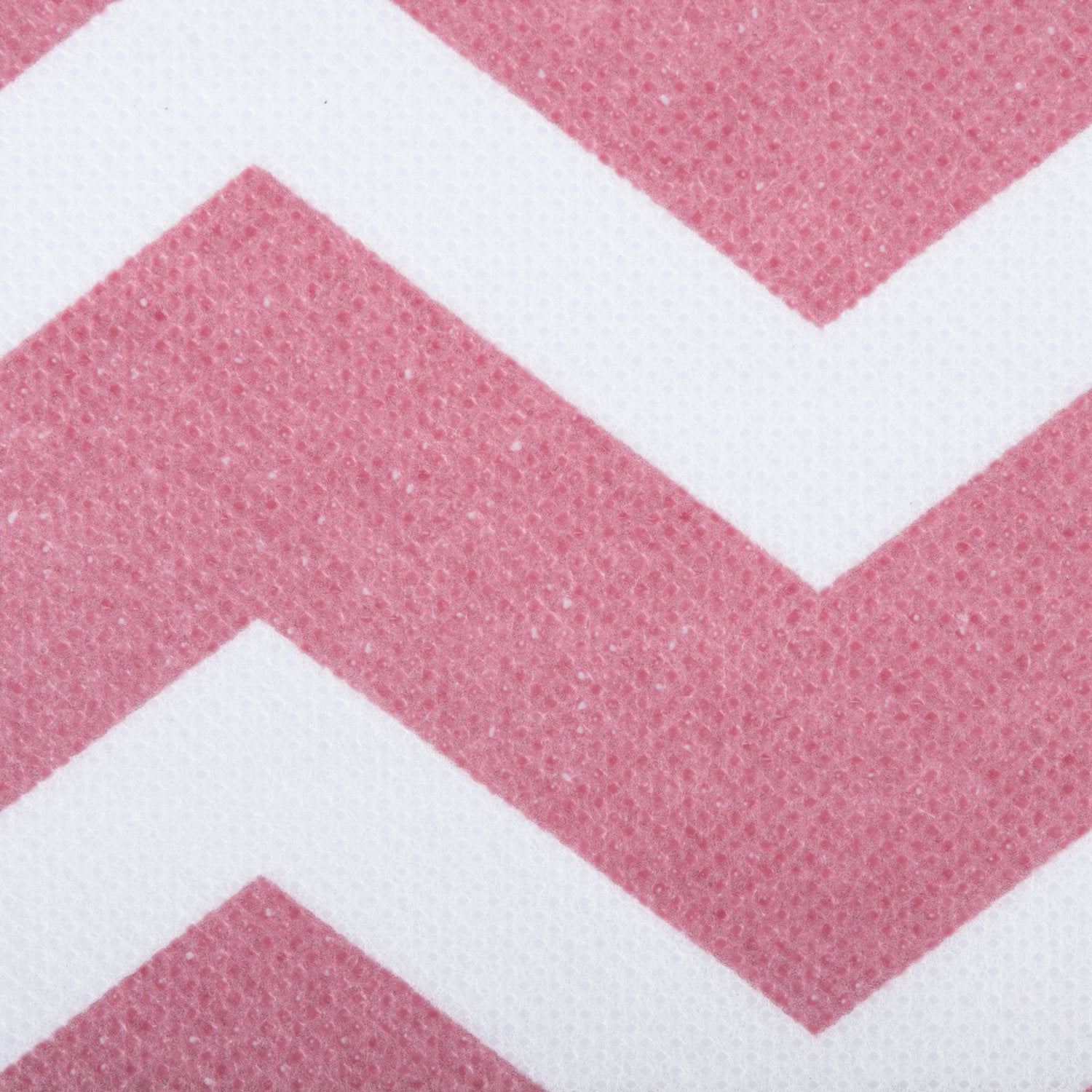 دي اي اي سلة تخزين من البوليستر غير المنسوج، شيفرون، روز، مجموعة صغيرة من قطعتين