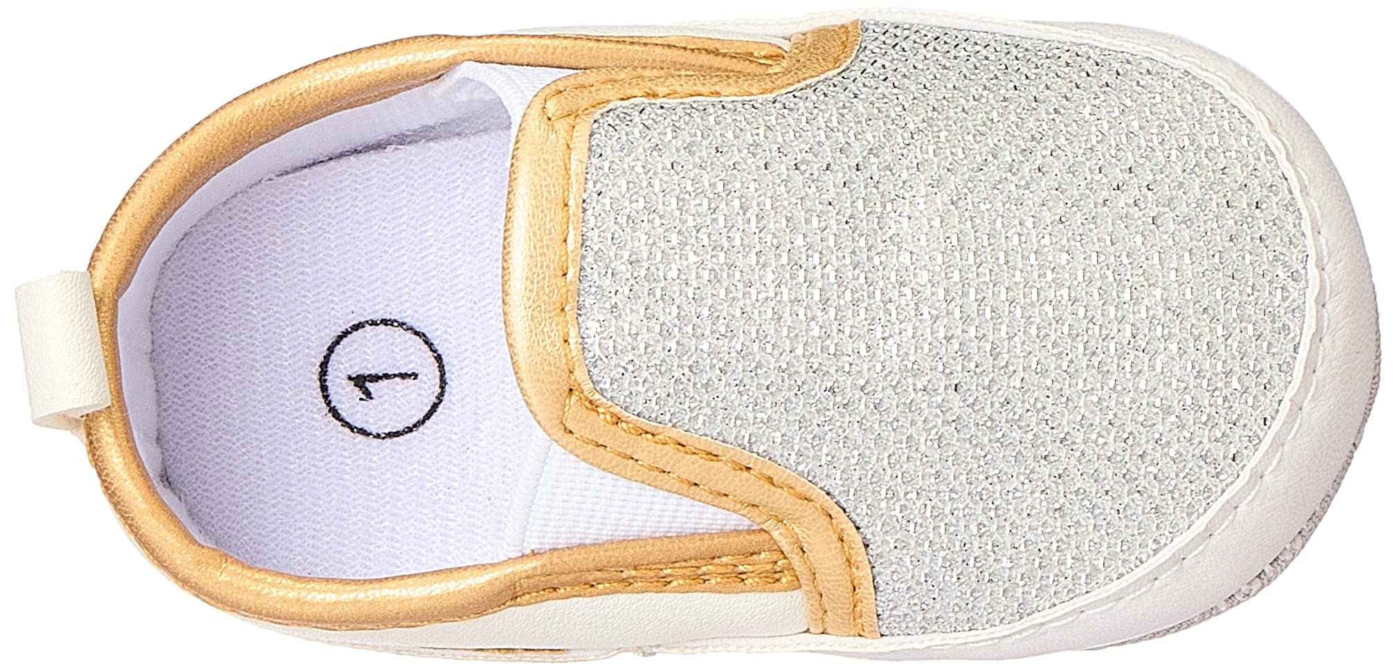 Mix & Max Faux Leather Elastic Side Panel Slip on Shoes for Girls - Safqqa Egypt