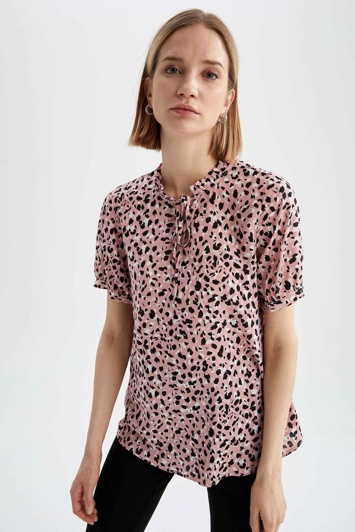 DeFacto womens I3696AZ Blouses - Safqqa Egypt