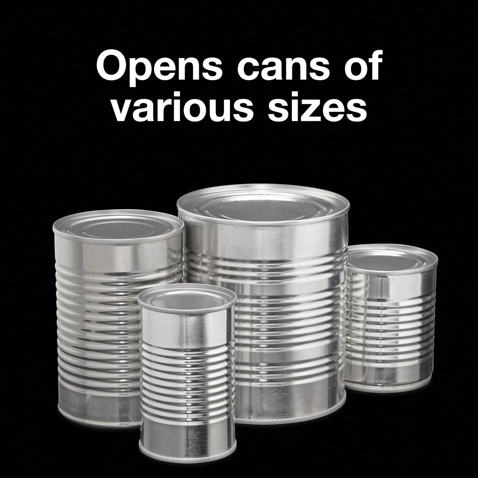 فتّاحة علب كهربائية من بروكتور سايلكس مع مبراة سكاكين – ذراع قابل للإزالة للتنظيف، تخزين للسلك – أسود (الموديل 75217F) – 7.9 × 4.8 × 5 إنش – خدش بسيط