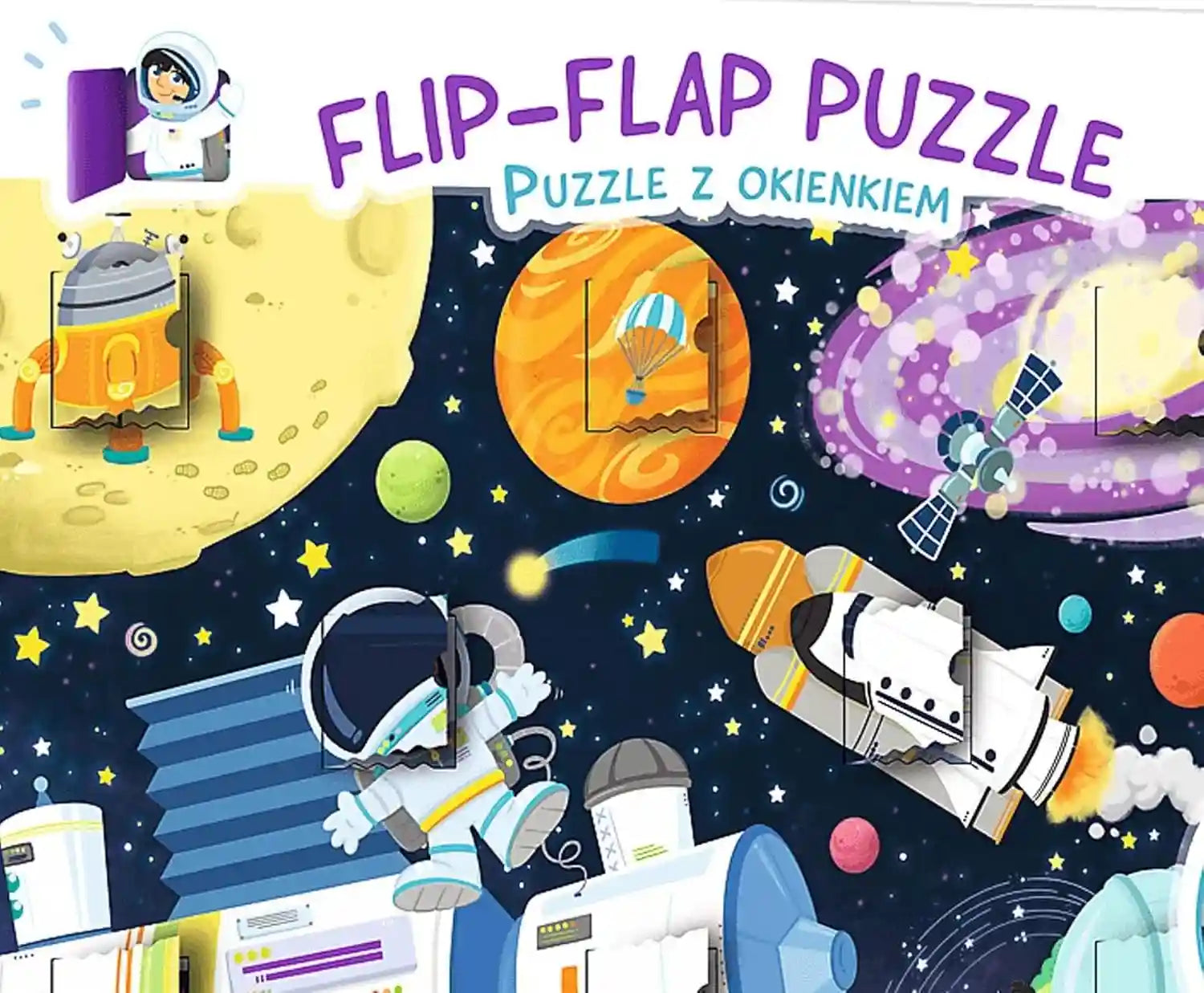 Puzzles 36 Flip-Flap - Space Theme - Safqqa Egypt