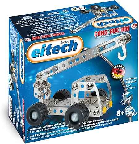 Eitech - 2042553 - Construction Set - C69 - Metal Kit - Starter Set - Truck Crane/Truck - Safqqa Egypt