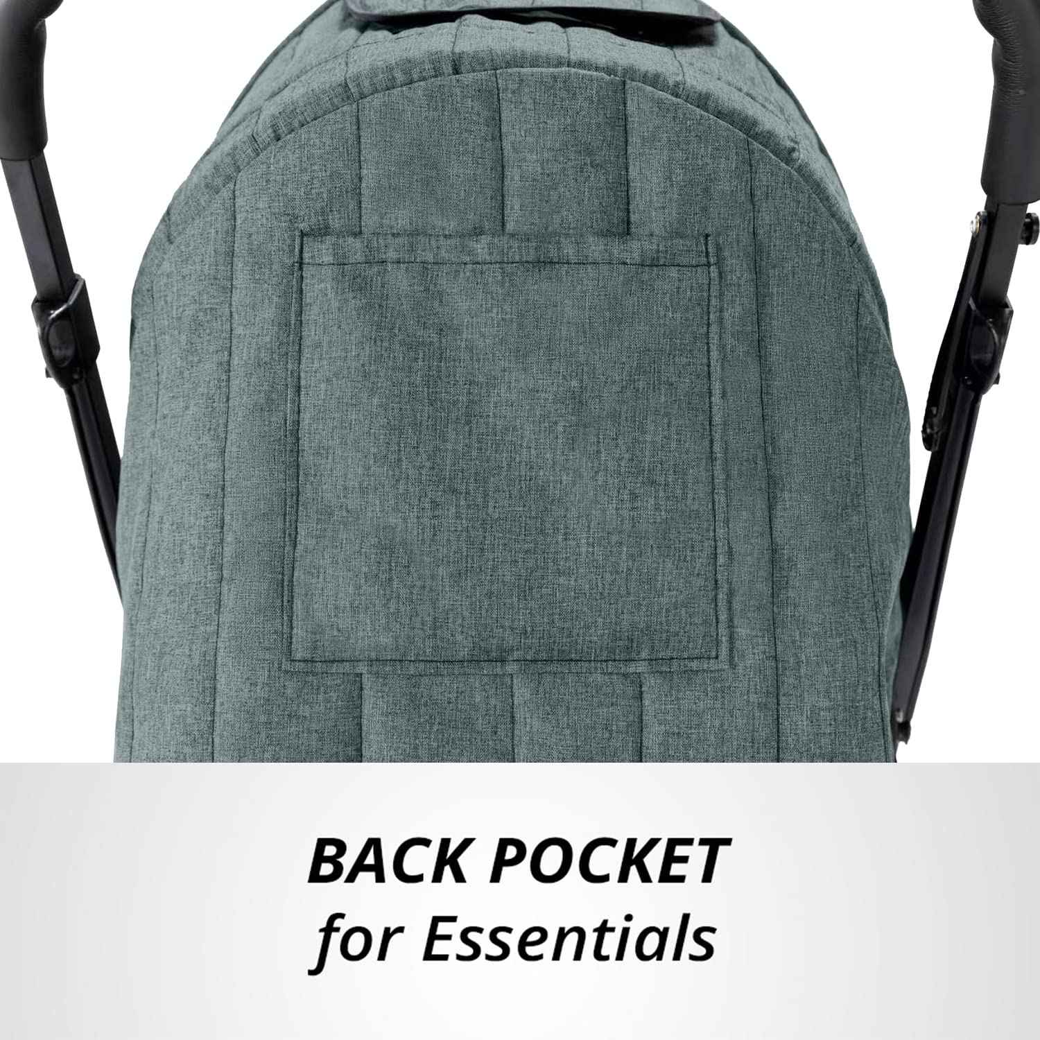 Teknum Reversible Look at Me Stroller - Dark Grey - Safqqa Egypt