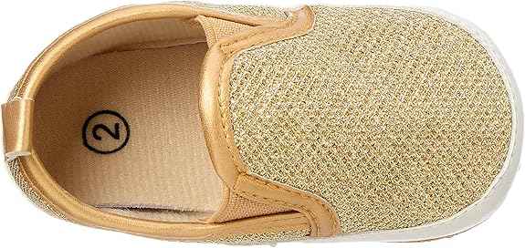 Mix & Max Faux Leather Elastic Side Panel Slip-On Shoes for Girls - Safqqa Egypt