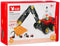 Dubie 434 Excavator Shaped Building Blocks - 42 Pieces - Safqqa Egypt