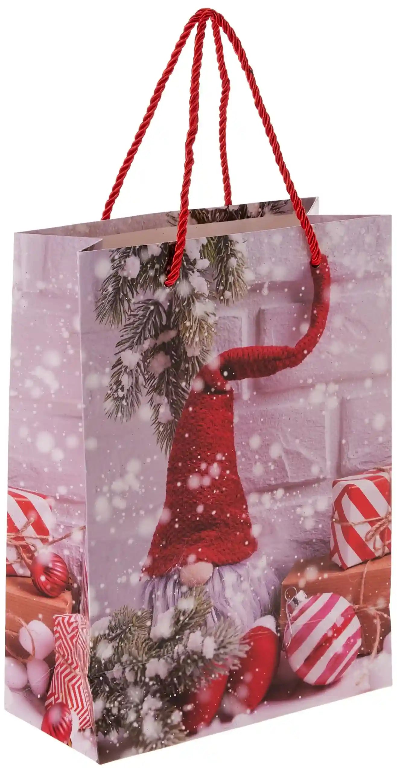 Servewell Gift Bag Xmas Design Small 18 * 24 * 8.50 - Safqqa Egypt
