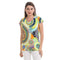 ESLA Half Sleeved Printed Top- Blouses For Womens - Safqqa Egypt