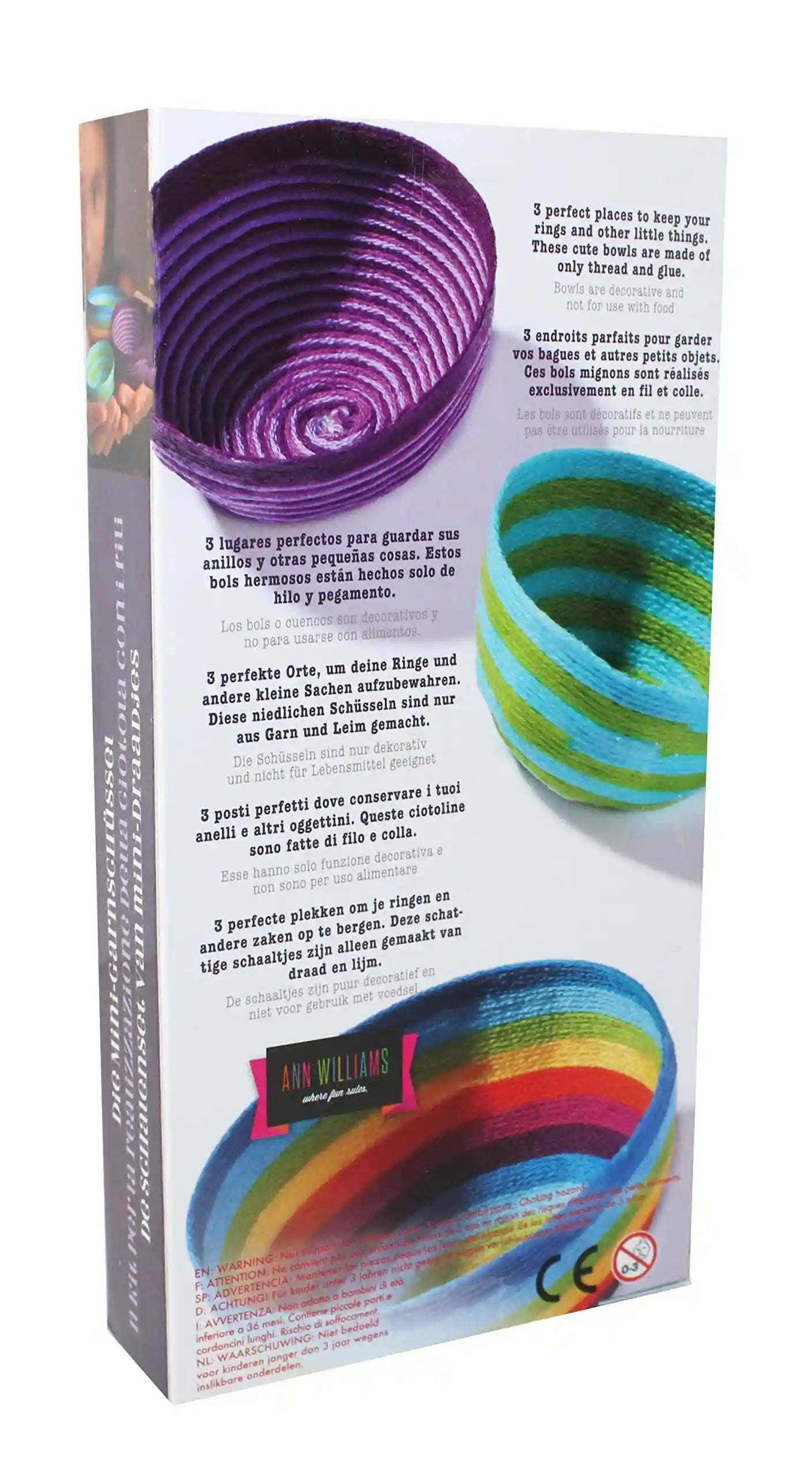 Small string pots set of three mini string pots - Safqqa Egypt