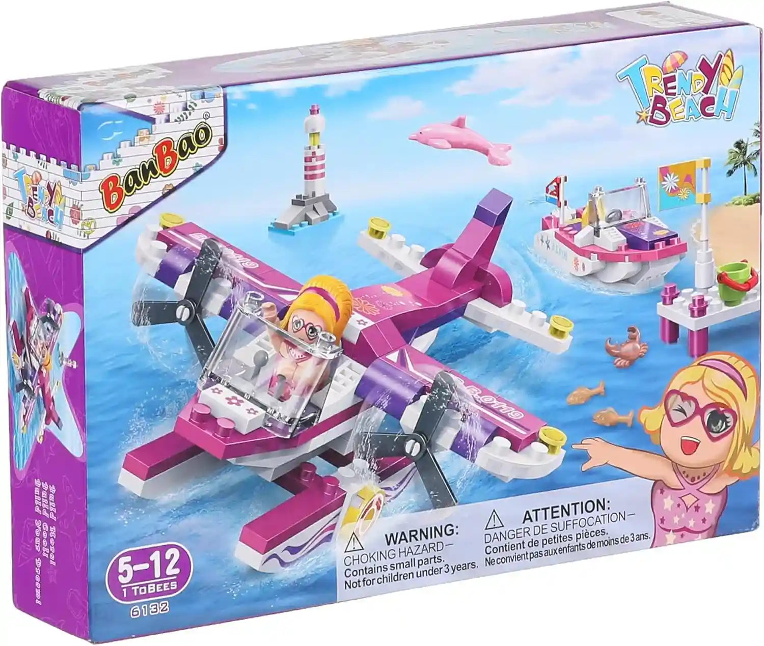 BanBao Set 6132 - Trendy Beach Hydroplane - Safqqa Egypt