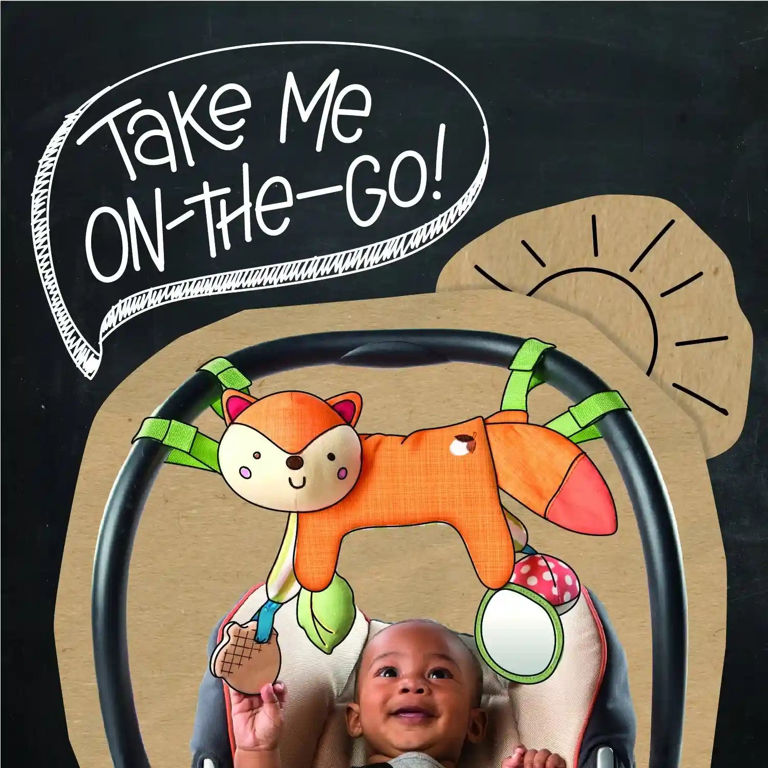 Bright Starts P.E. Boba Baby Carrier Wrap – Comfortable & Supportive Infant Sling - Safqqa Egypt