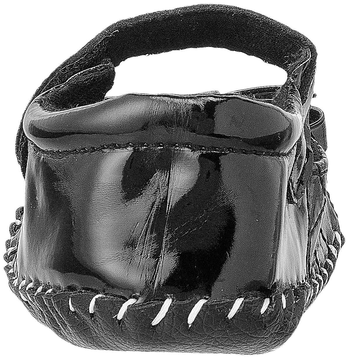 Mix & Max Quilted Patent Faux Leather Velcro-Strap Bow-Detail Shoes for Girls - Black, 12 - 18 Months - Safqqa Egypt