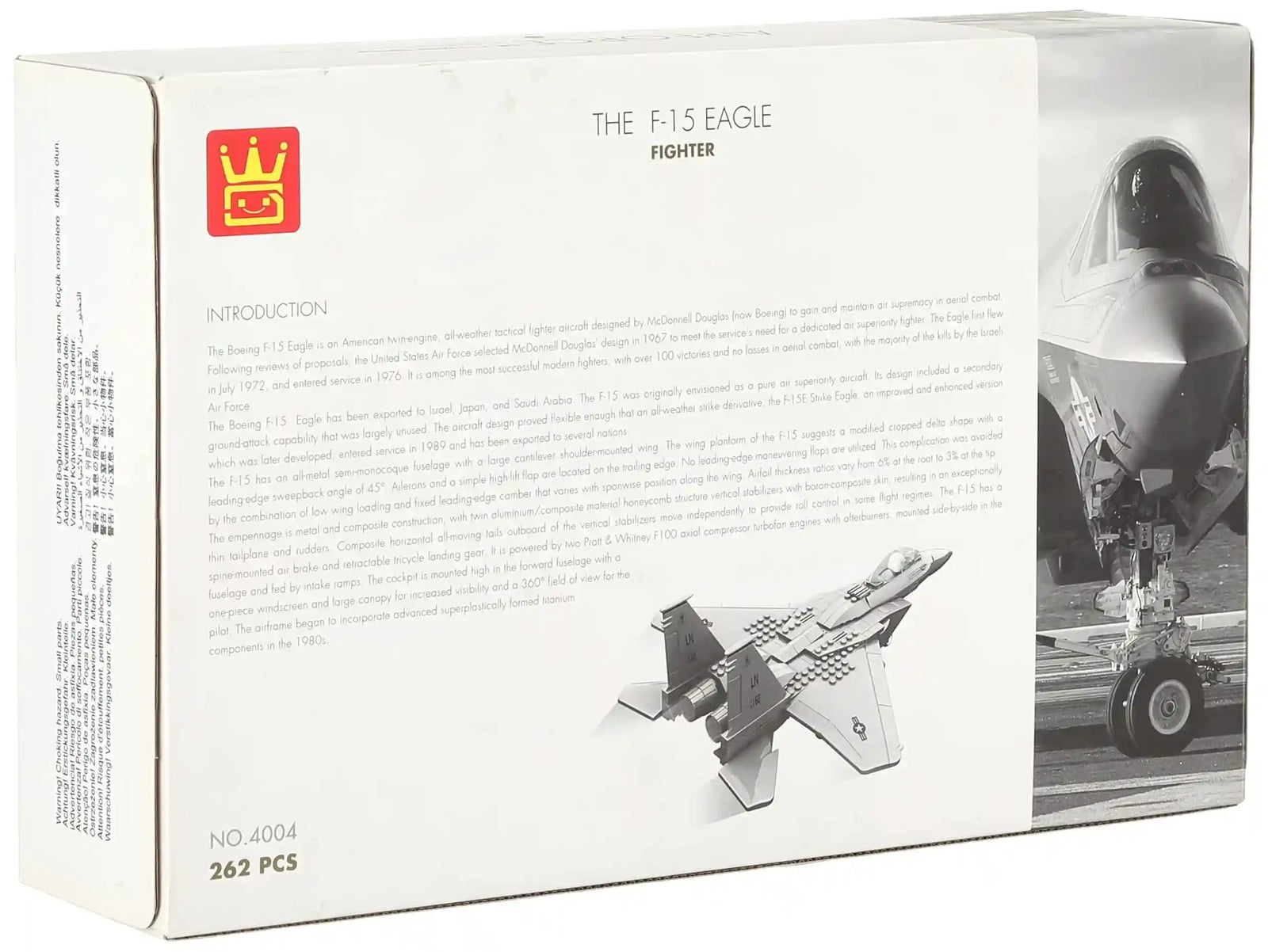 F-15 Eagle Fighter Airforce - 262 Pieces - Safqqa Egypt