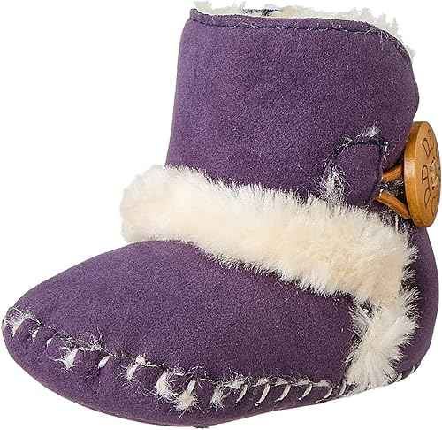 Mix & Max Baby Girls' Velvety Soft Fleece Ankle Boots - Safqqa Egypt