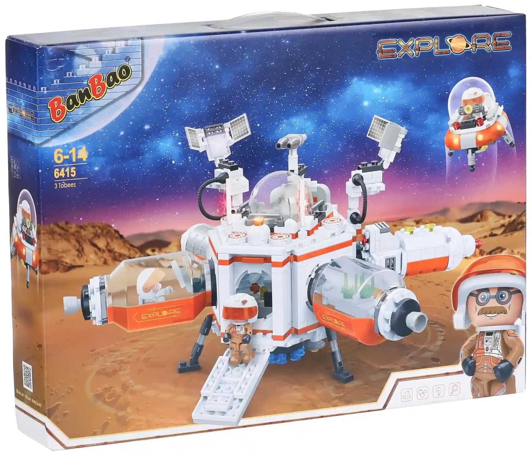 BanBao B6415 Explore the World Construction Toys - Building Blocks - Safqqa Egypt