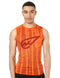Magma Polyester Printed Sports Muscle Tee for Men - Safqqa Egypt