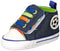 Mix and max contrast-lace football-patch high-top velcro-strap shoes for boys - Safqqa Egypt