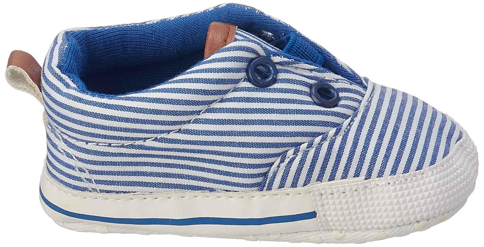 Mix and max elastic-insert striped low-top slip-on shoes for boys - Safqqa Egypt