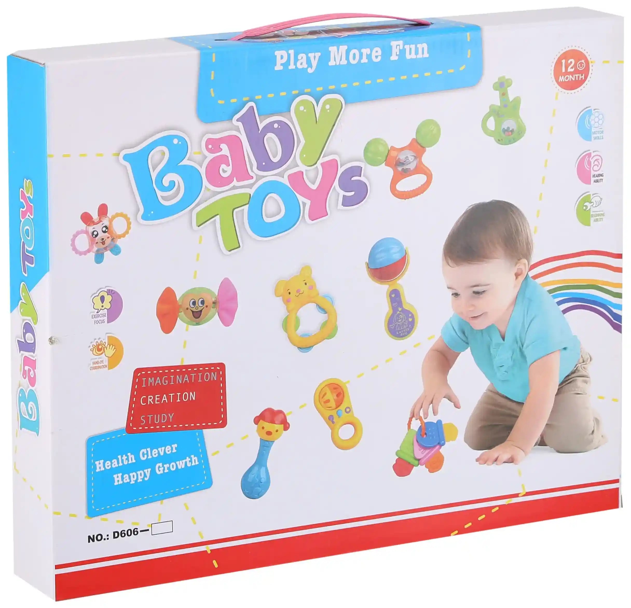 Mei lin Da Toys Collection for Babies - Multi Color - Safqqa Egypt