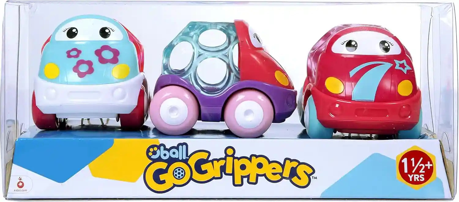 Oball Go Grippers Pink Car Set - Safqqa Egypt