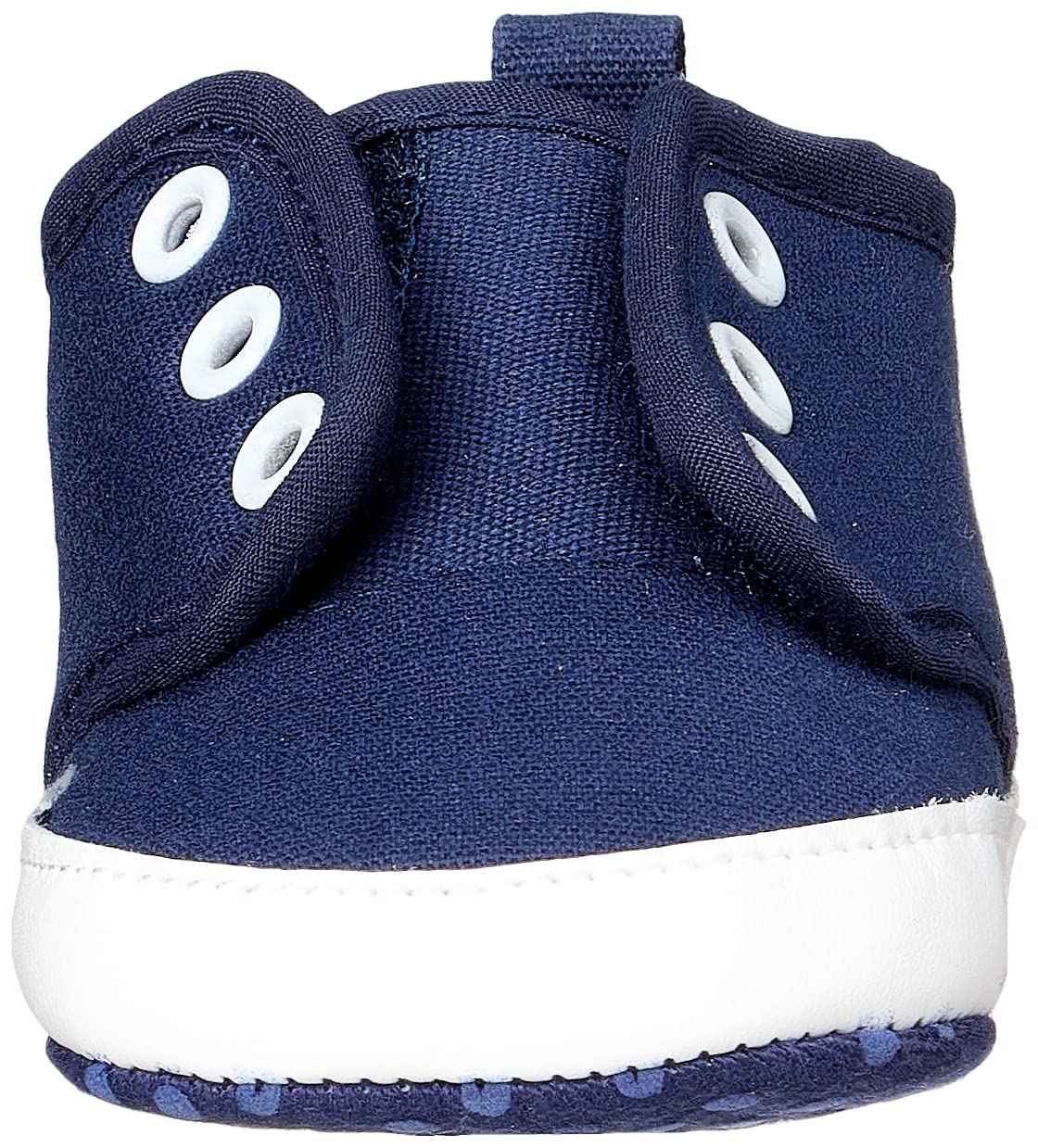 Mix and Max Pull-Tab Solid High-Top Slip-On Shoes for Boys - Safqqa Egypt