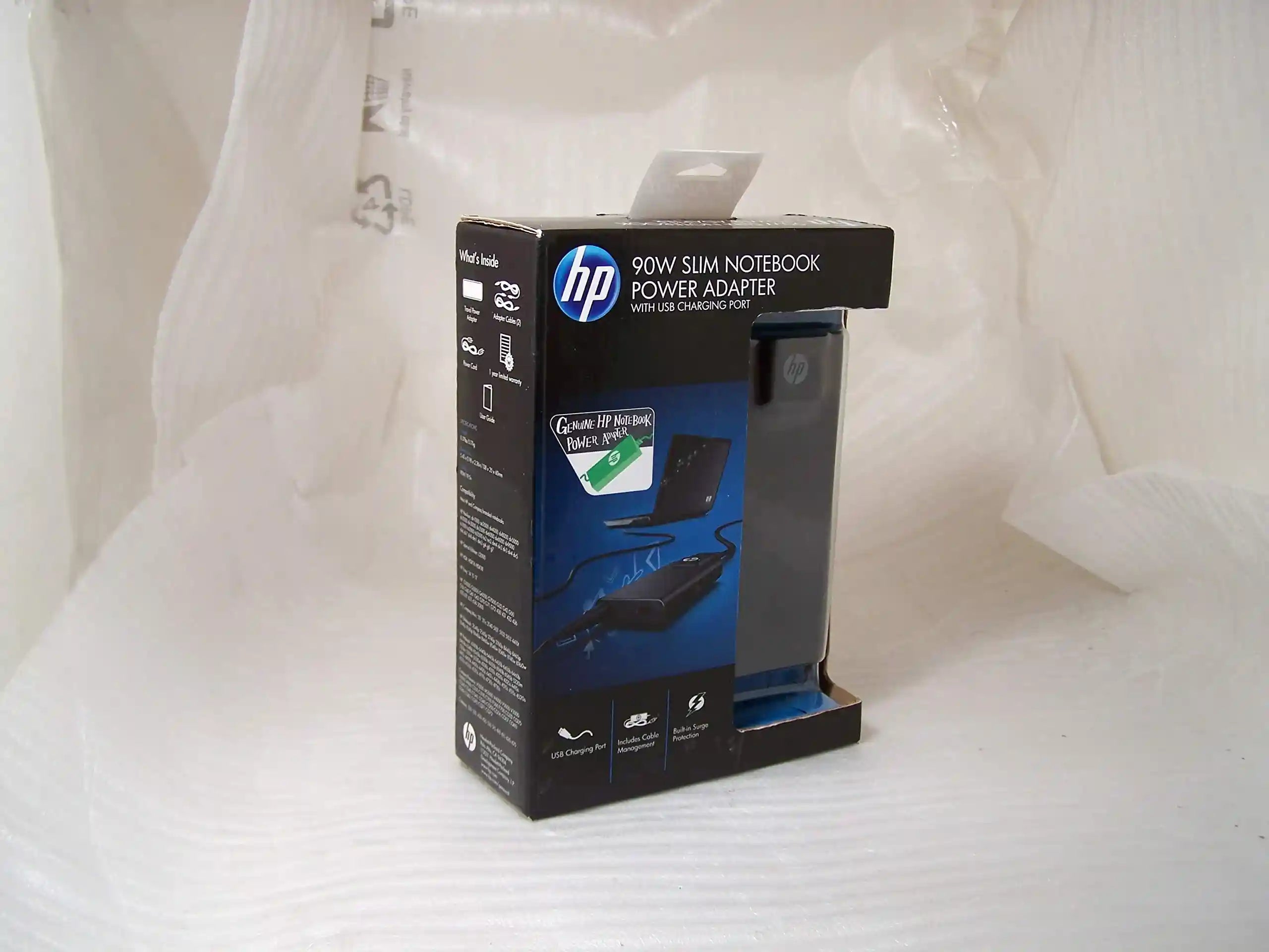 HP Slim AC Adapter - G6H45AA#ABB - 90 W - 5 V DC For Notebook, Cellular Phone, Portable Audio/Video Player - Safqqa Egypt