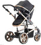 Teknum 3 in 1 Pram stroller - Black - Damage box - Safqqa Egypt