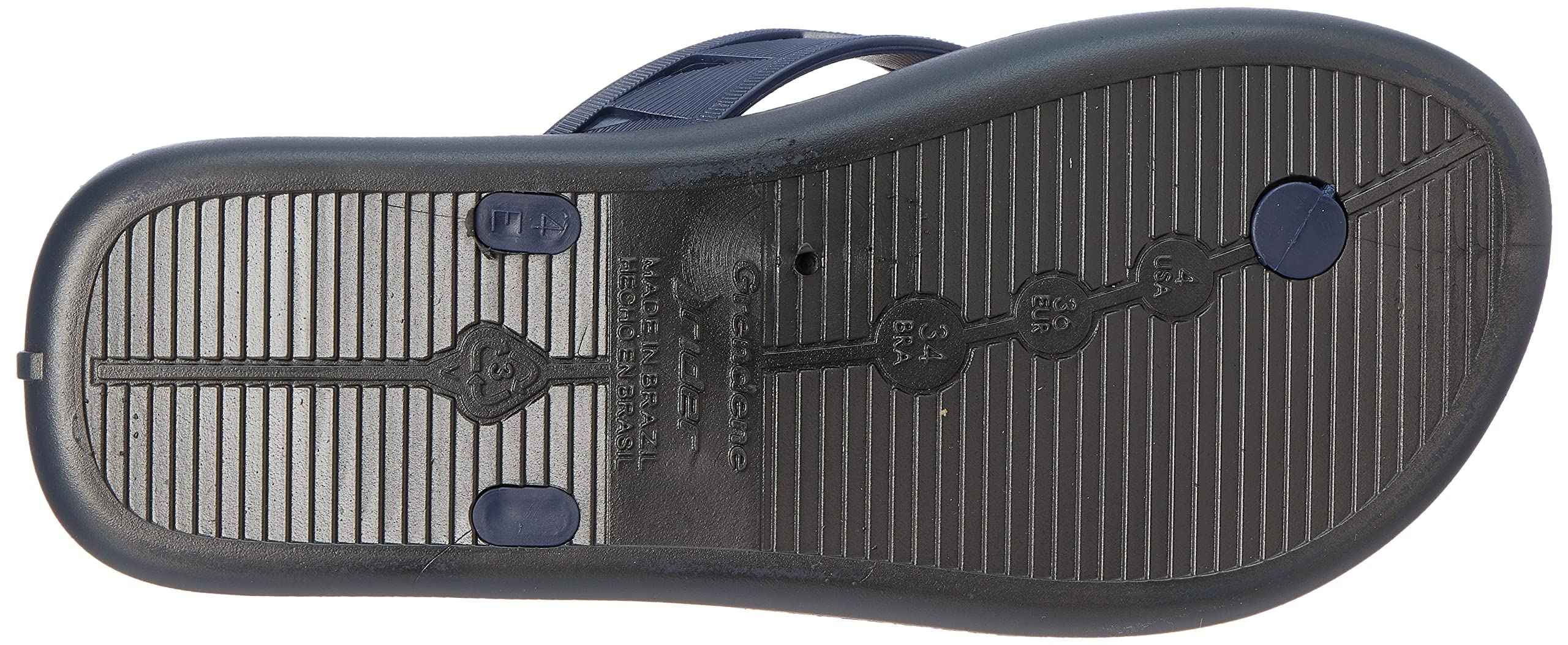 Rider Rubber Flip-Flop with Soft Padding - Black/Blue/White - Safqqa Egypt