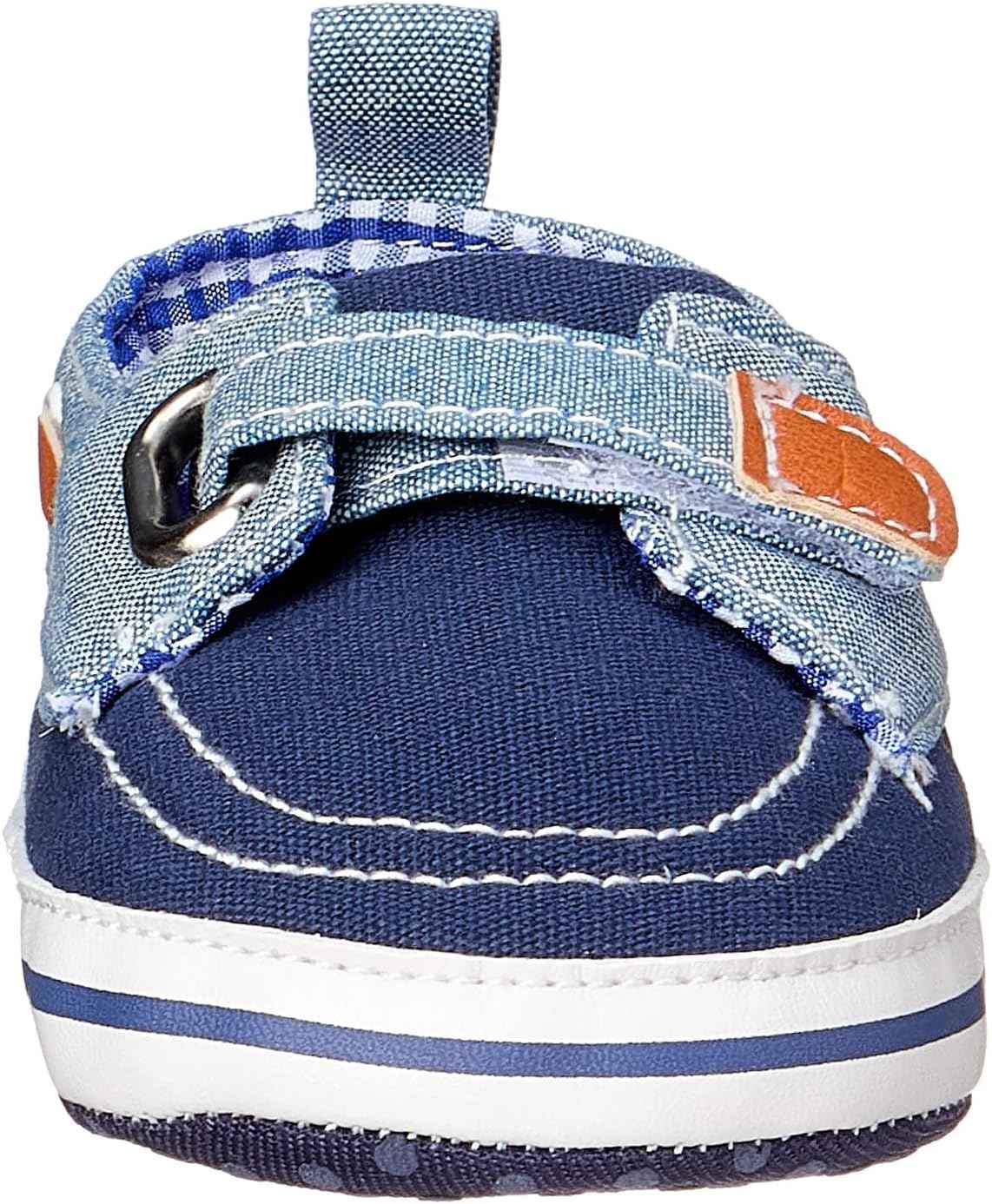 Mix & Max Canvas Velcro-Strap Shoes for Boys - Blue - Safqqa Egypt