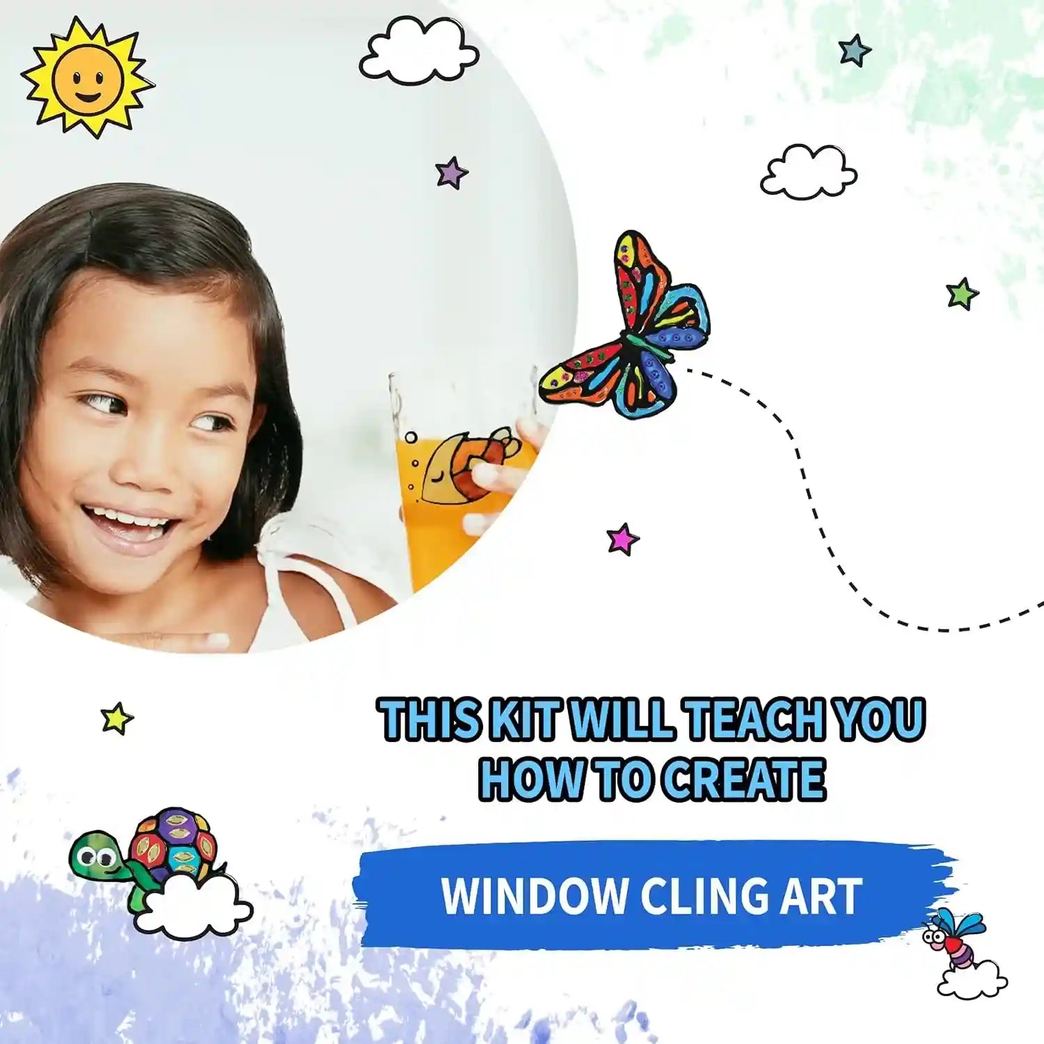 Spice Box Window Art Coloring Toy for Kids - Safqqa Egypt