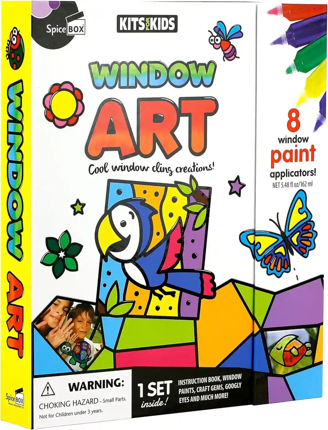 Spice Box Window Art Coloring Toy for Kids - Safqqa Egypt
