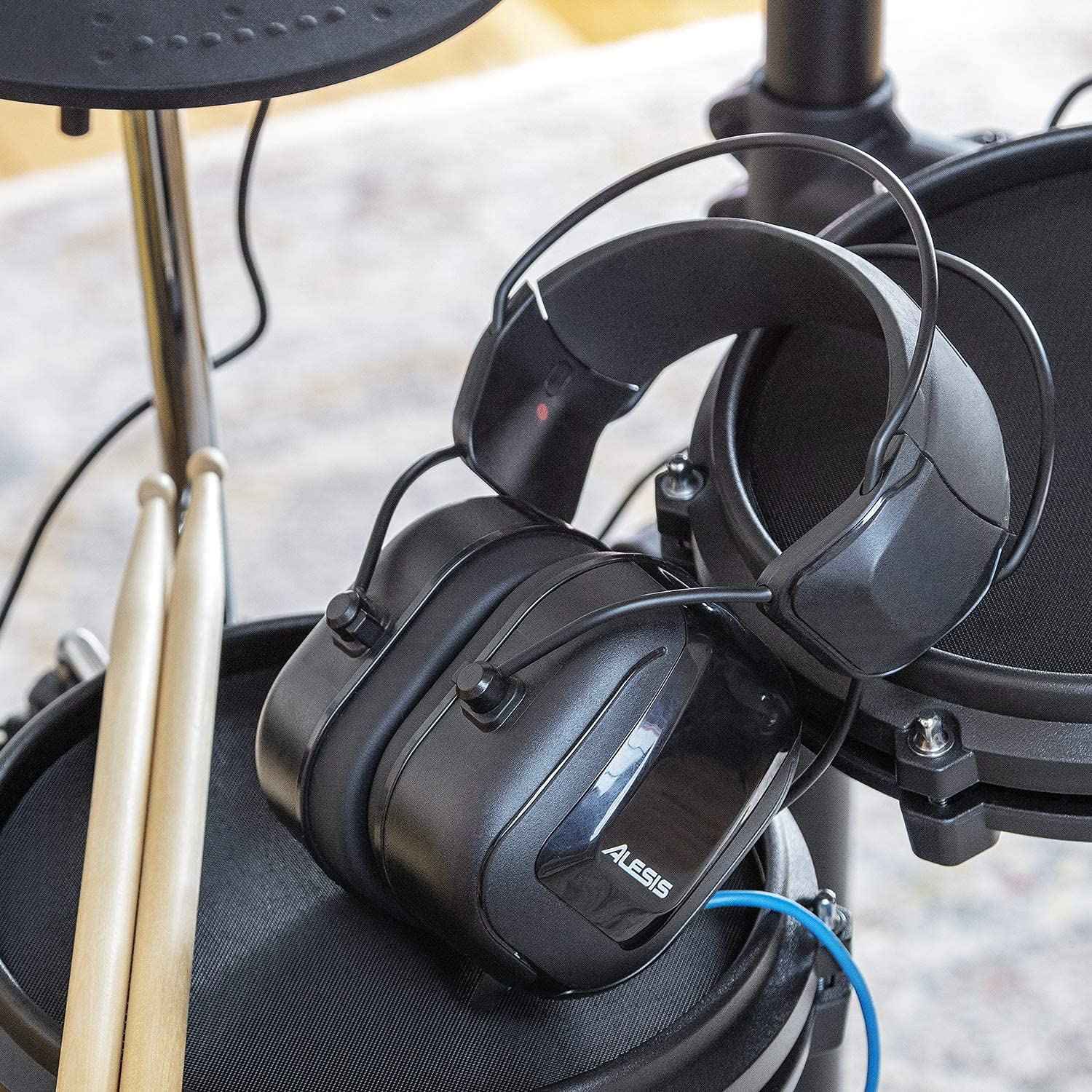 Alesis DRP100 - Over-Ear Reference Headphones Built for Professional Electronic Drum Monitoring and Superior Audio Isolation - Safqqa Egypt