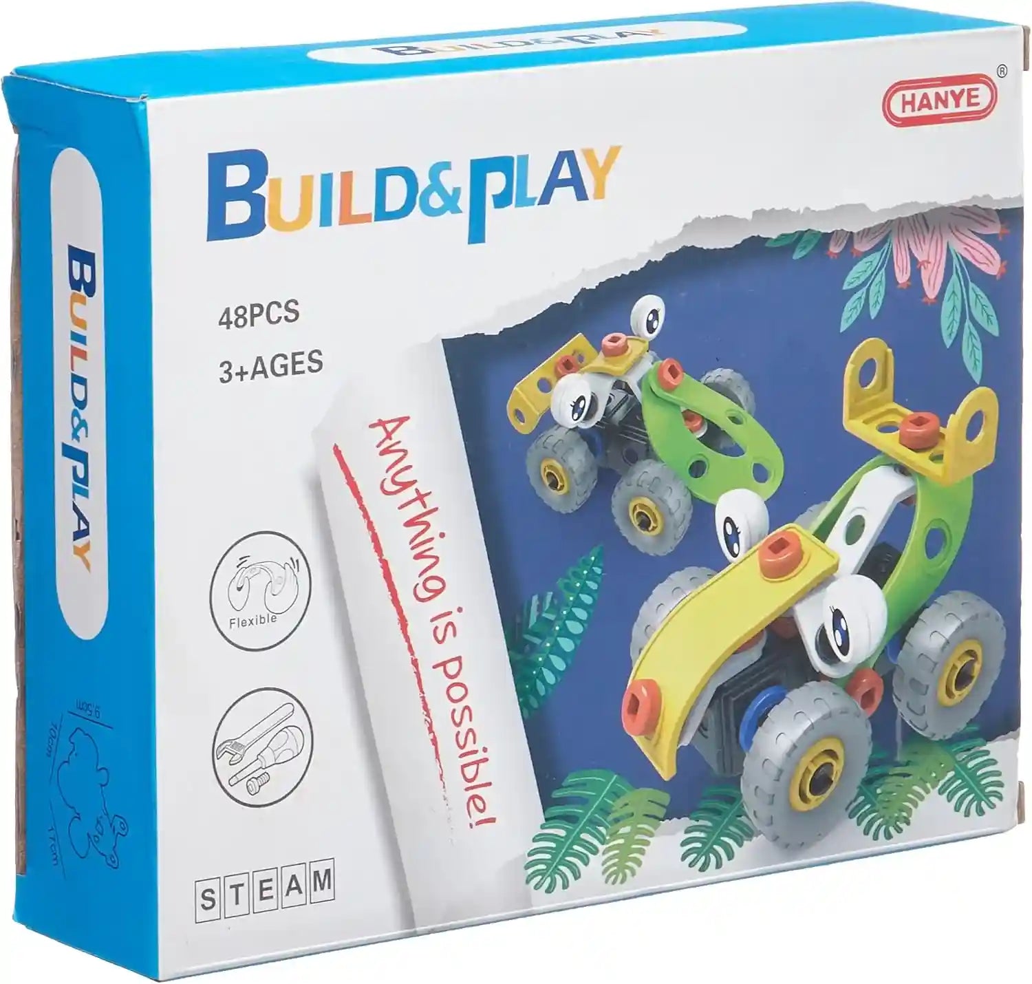 Hanye Build & Play Set - 48 Pieces - Safqqa Egypt
