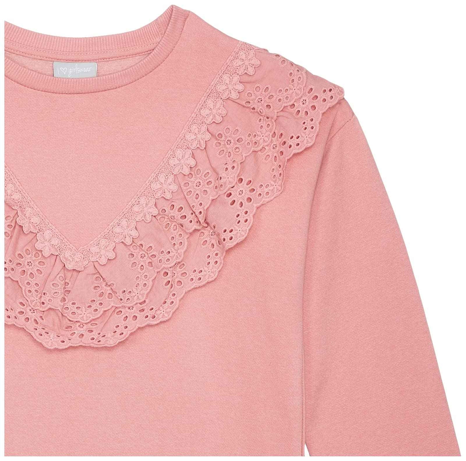 MATALAN basic long sleeve with ruffles soft and comfy for girls - Safqqa Egypt