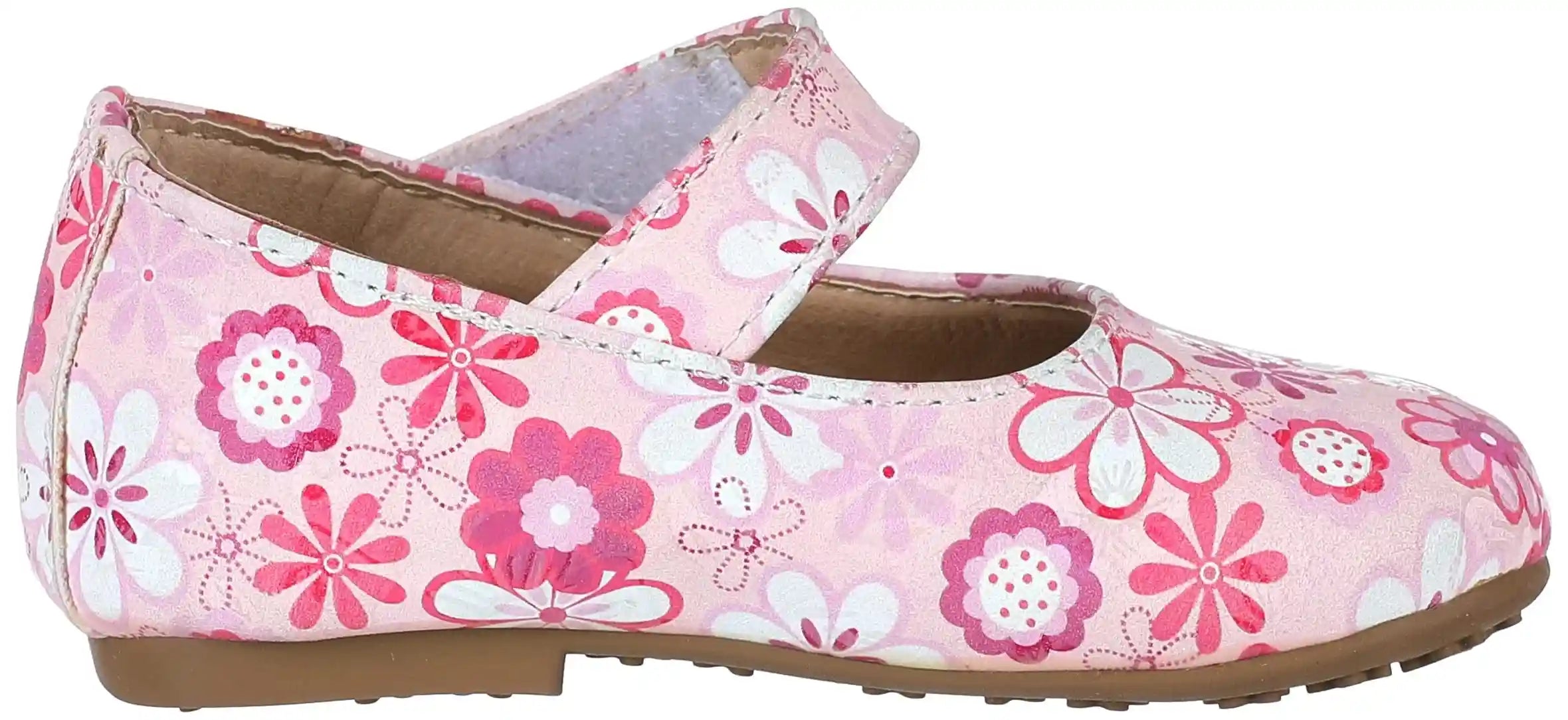 Skippy baby-girls Polyester Ballerina printed flowers for girls Ballet Flat - Safqqa Egypt