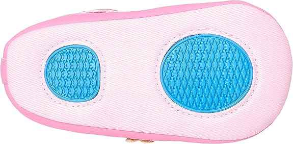 Mix & Max Girls’ Embroidered Flower High-Top Velcro-Strap Shoes - Safqqa Egypt