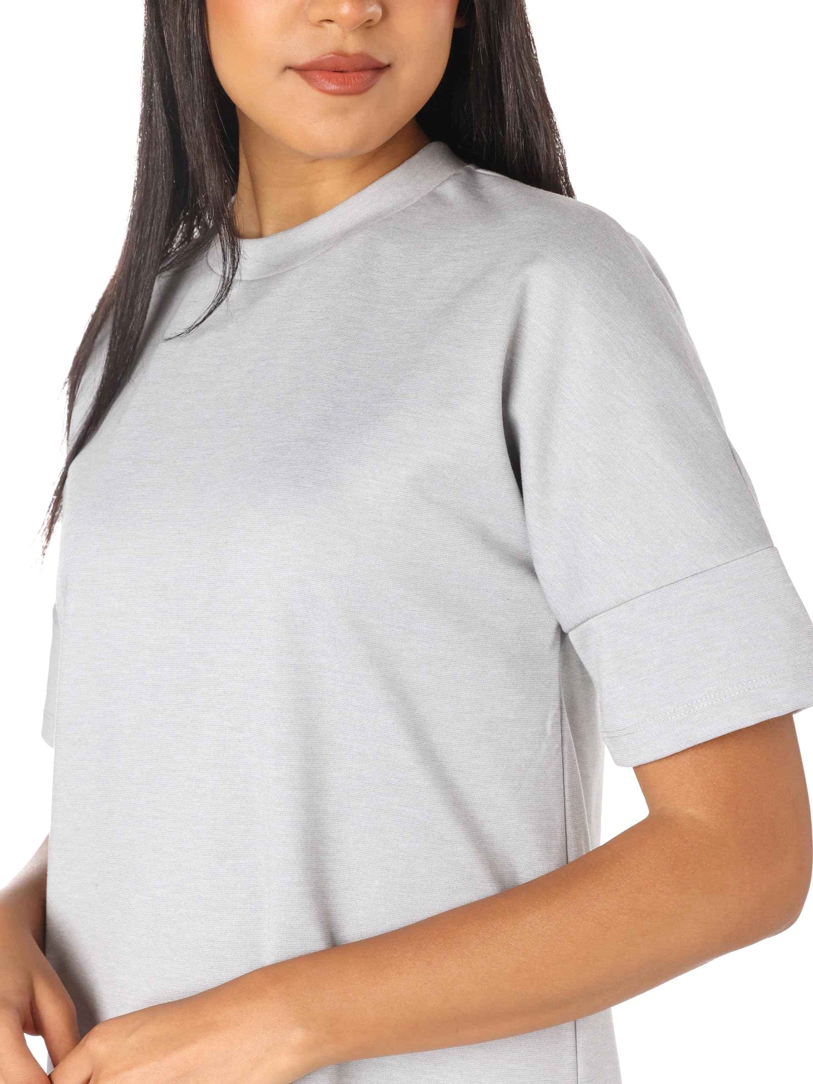 Splash Smart Casual Dresses For Women, Grey-size: 08 - Safqqa Egypt