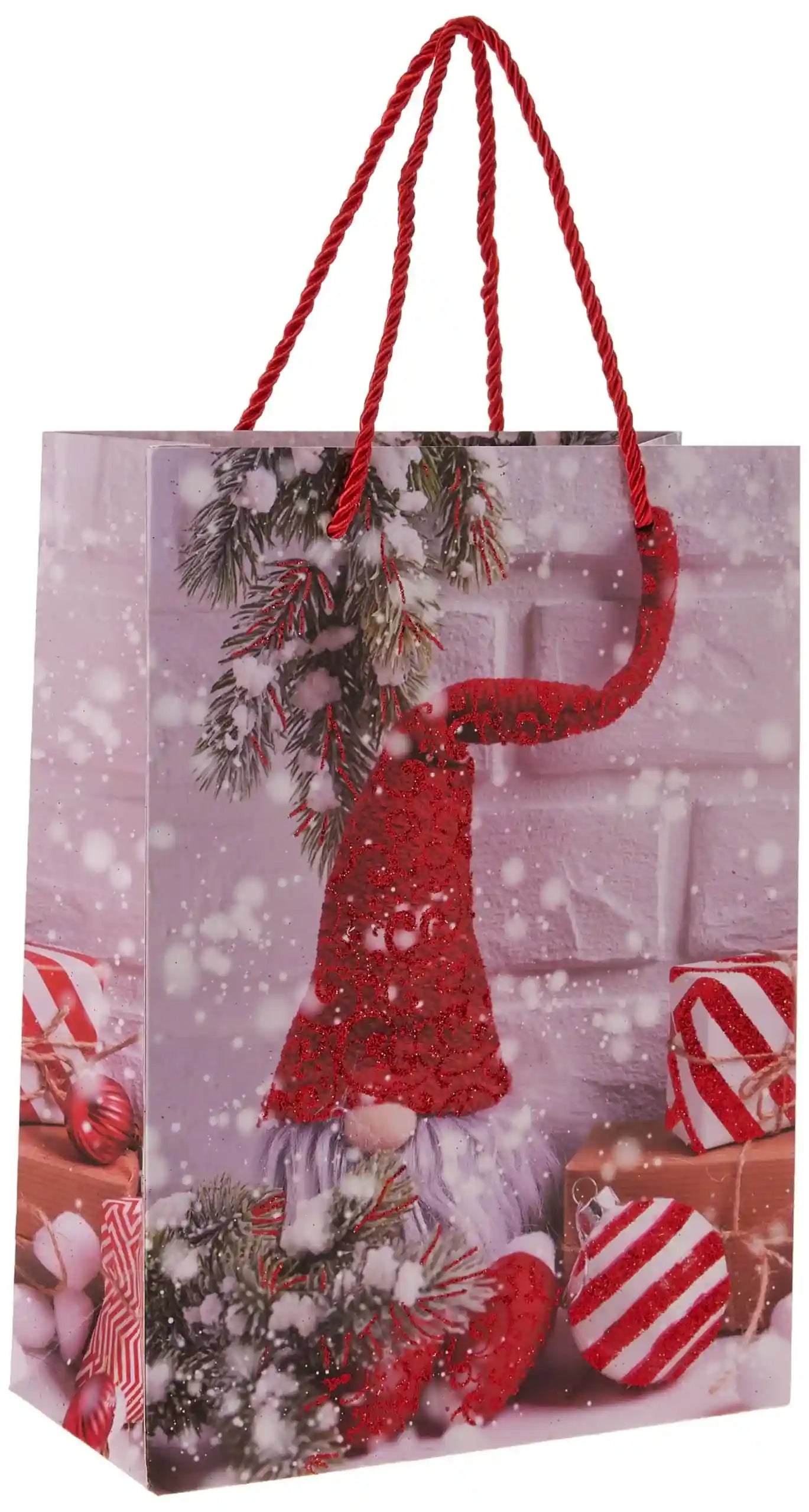 Servewell Gift Bag Xmas Design Small 18 * 24 * 8.50 - Safqqa Egypt