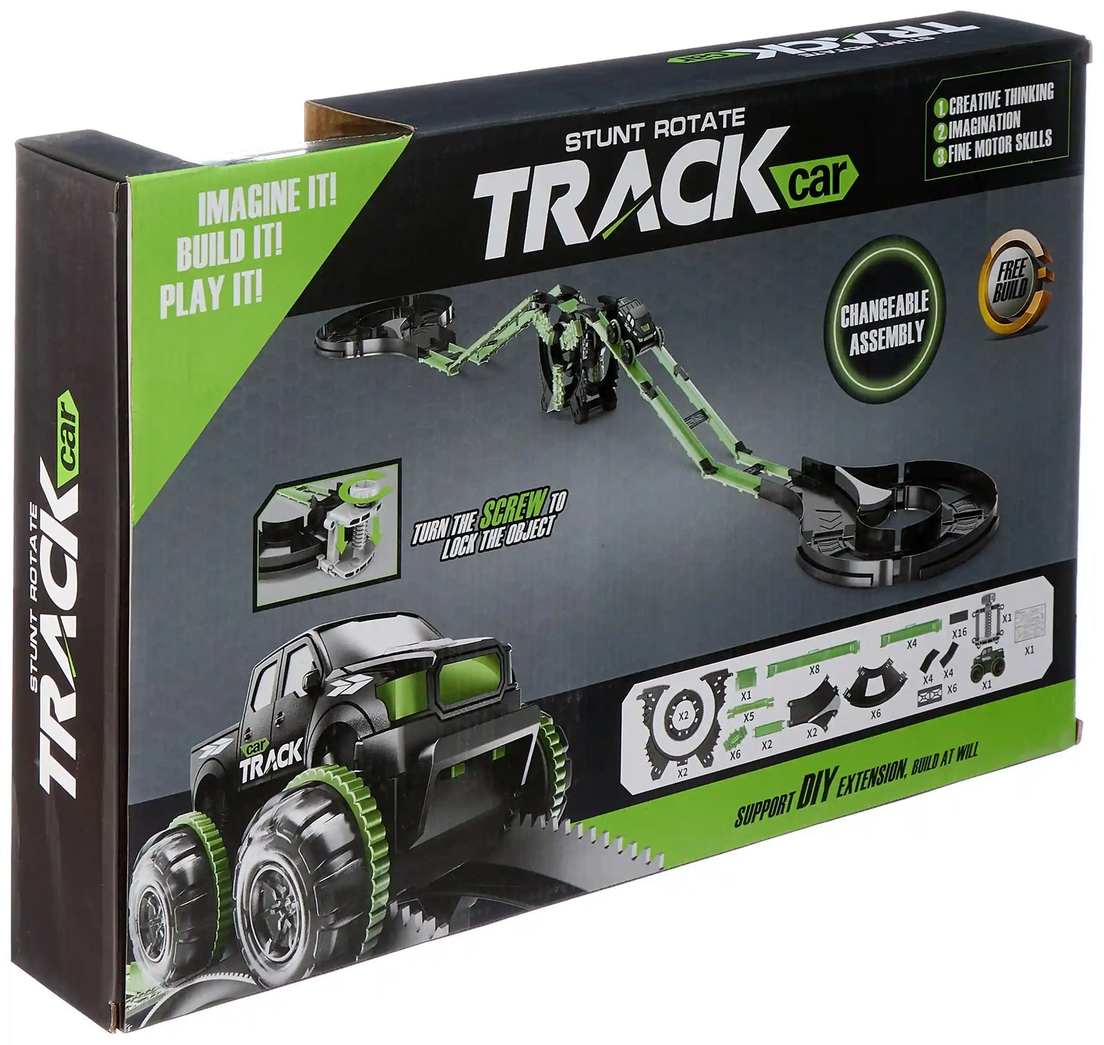 BD Electric Stunt Rolling Rail Car track light medium - Safqqa Egypt